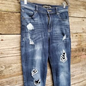 Express Jeans - Express High Rise Legging Dark Wash jeans Express Jeans - Express High Rise Legging Dark Wash jeans